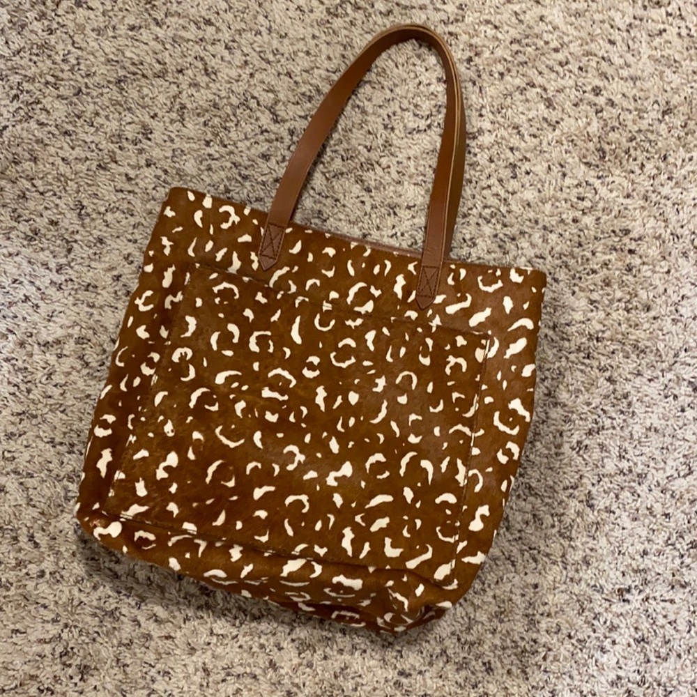 Madewell Cowhide Bucket bag